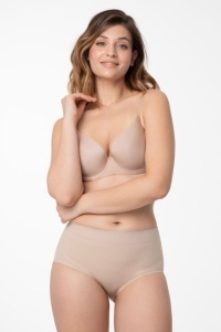 Chiloți modelatori invizibili sub haine, cu talie înaltă, Julimex Basic Maxi 271