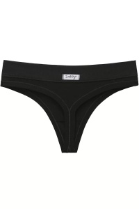 Chiloți tanga cu bandă elastică lată, din bumbac moale și modal, Snelly M1803 - Img 3