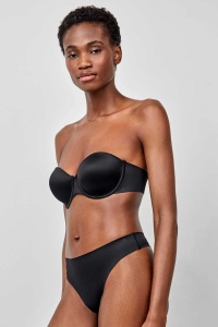 Chiloți tanga cu efect ușor modelator, din microfibră satinată, Gisela 1/10058 - Img 7