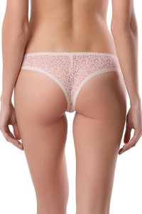 Chiloți tanga cu model dantelat, Conte Elegant Tatouage RP6041 - Img 3