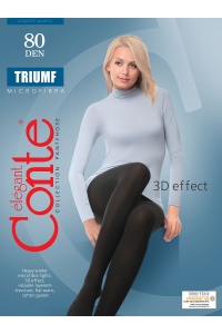 Ciorap Gros din Microfibră cu Efect 3D Triumf 80 Den - Img 6