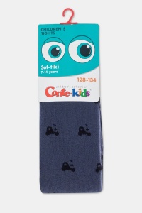 Ciorapi copii, flaușați, din bumbac cu model, Conte Kids Sof-Tiki 652 - Img 9