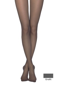 Ciorapi subțiri cu model, picațele Lurex, Fantasy Glamour Lux