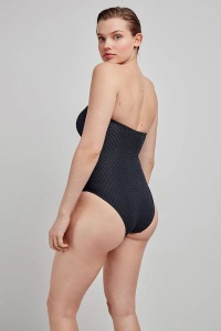 Costum de baie întreg, fără arcuri, din material texturat, Gisela 2/30232 - Img 2