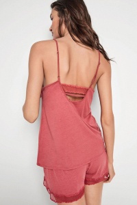 Set pijama scurtă damă, 2 piese, din modal Gisela 2/20015 - Img 3