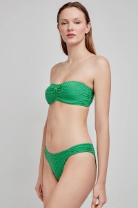 Slip de baie bikini din material cu microbuline, Gisela 2/30233