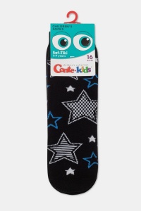 Șosete copii flaușate cu model „Stars”, Conte Kids Sof-Tiki 598 - Img 8
