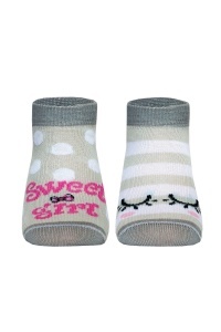 Șosete copii haioase Sweet Girl din bumbac, Funny Legs 284 - Img 2