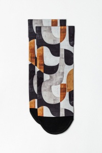 Șosete haioase cu design în stil cubism, Conte Fantasy 952 - Img 3