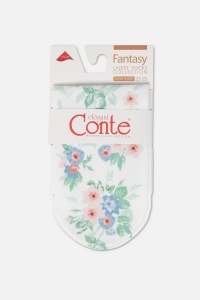 Șosete haioase cu model floral acurelă, Conte Fantasy 22C-55CP - Img 6