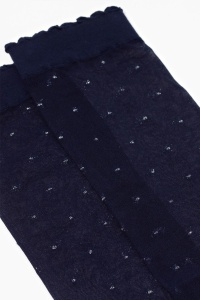 Șosete poliamidă cu picățele din lurex, Conte Fantasy 20C-851CP - Img 2