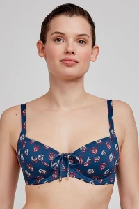 Sutien baie fără burete, cu imprimeu etnic, Gisela 2/30223 - Img 3