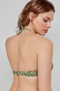 Sutien baie push-up cu imprimeu Paisley, Gisela 2/30203 - Img 3