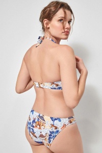 Sutien baie tip bandeau, cu imprimeu african, Gisela 2/30100 - Img 4