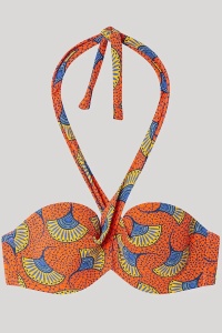 Sutien baie tip bandeau cu imprimeu tribal, Gisela 2/30241 - Img 5