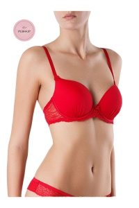 Sutien dantelat cu dublu push-up, Conte Romantique RB1030 - Img 3