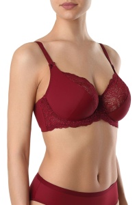 Sutien minimiser cu dantelă și arcuri, Conte City Style RB0009 - Img 2