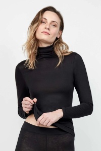Bluză termică cu guler înalt și mâineci lungi, Gisela 1/10059 - Img 2