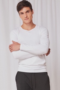 Bluză termică cu mânecă lungă pentru bărbați, Gisela EKO 1/0150 - Img 5