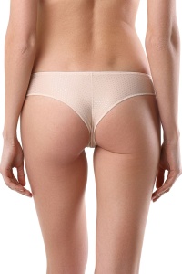 Chiloți tanga, material Jacquard cu picățele, Conte Elegant Voyage RP6051 - Img 4