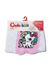 Ciorapi bumbac copii Tip-Top cu model unicorn, Conte Kids 494 - Img 3