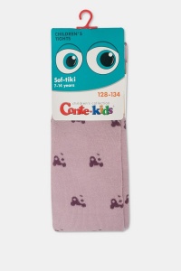 Ciorapi copii, flaușați, din bumbac cu model, Conte Kids Sof-Tiki 652 - Img 6