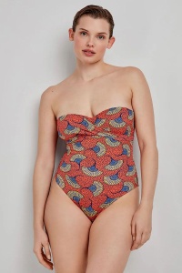 Costum de baie detașabil, cu imprimeu tribal, Gisela 2/30242