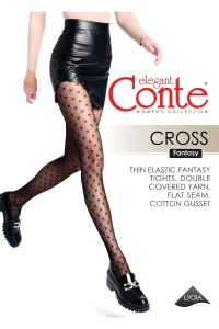 Dres cu model romburi și X-uri, Conte Fantasy Cross