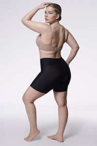 Pantaloni modelatori cu talie înaltă, Julimex Shorts 574 - Img 2