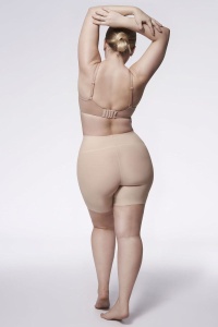 Pantaloni modelatori cu talie înaltă, Julimex Shorts 574 - Img 3