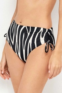 Slip cu talie înaltă și model zebră, reglabil, Gisela 2-30277 aproape.jpg