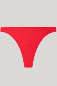 Slip de baie tanga din material uni, Gisela 2/30272 - Img 5
