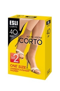 Șosete 1/2 Damă Lycra, Corto 40 Den