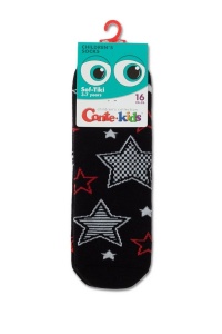 Șosete copii flaușate cu model „Stars”, Conte Kids Sof-Tiki 598 - Img 5