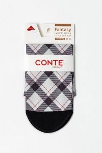 Șosete haioase cu model geometric, Conte Fantasy 950 - Img 4