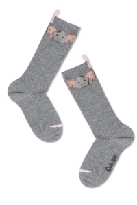 Șosete haioase pentru copii cu Elefant decorativ, Conte kids Tip-Top 574