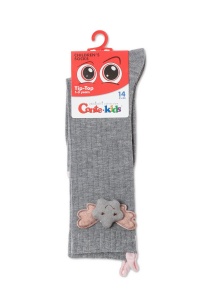 Șosete haioase pentru copii cu Elefant decorativ, Conte kids Tip-Top 574 - Img 2