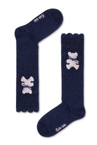 Șosete haioase pentru copii cu Ursuleț decorativ, Conte kids Tip-Top 576 - Img 2