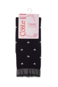 Șosete scurte (anclets) cu air bot și lurex, Conte Elegant Classic 243 - Img 6