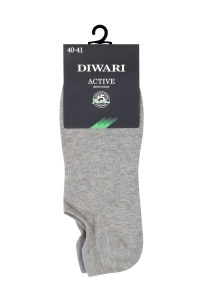 Șosete ultrascurte (anklet) din bumbac, DiWaRi Active 000 - Img 4