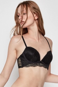Sutien din dantelă cu efect natural de push-up, Gisela 1/0149 - Img 5
