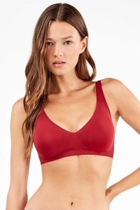 Sutien push-up fără cusături, cu burete detașabil, din microfibră, Gisela 2/10149