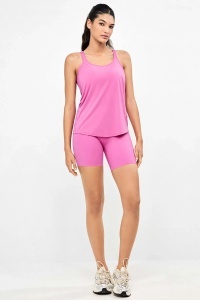 Maiou sport din material tehnic, Gisela 2-60020, roz, fata