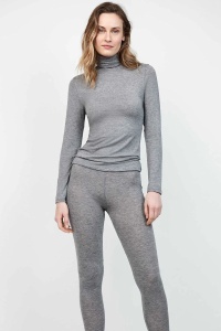 Bluză termică cu guler înalt și mâineci lungi, Gisela 1/10059 - Img 7