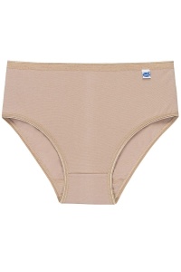 Chiloți midi basic din bumbac elastic, Snelly E395 - Img 2
