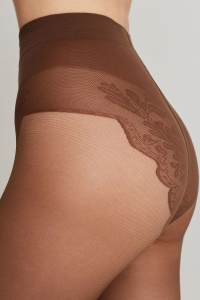 Ciorap cu Chilot Dantelat Bikini 40 Den - Img 17