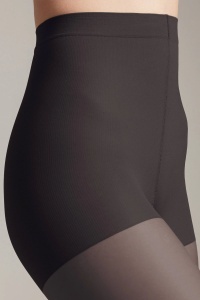Ciorap modelator cu efect de masaj, Elegante Support 20 Den Nero talie