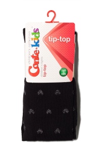 Ciorapi bumbac cu model inimioare din lurex, Tip-Top 547 - Img 5