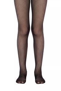 Ciorapi poliamidă pentru copii, cu model fishnet, Reti Fantasy - Img 3