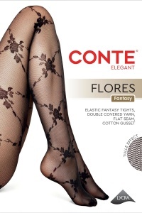Dresuri cu model floral ajurat, Conte Fantasy Flores
